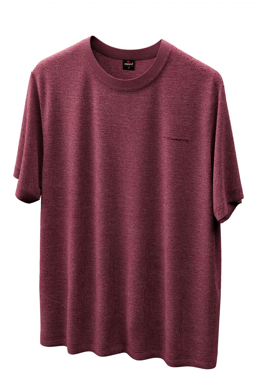 Cresta Bisiklet Yaka Unisex Basic T-shirt