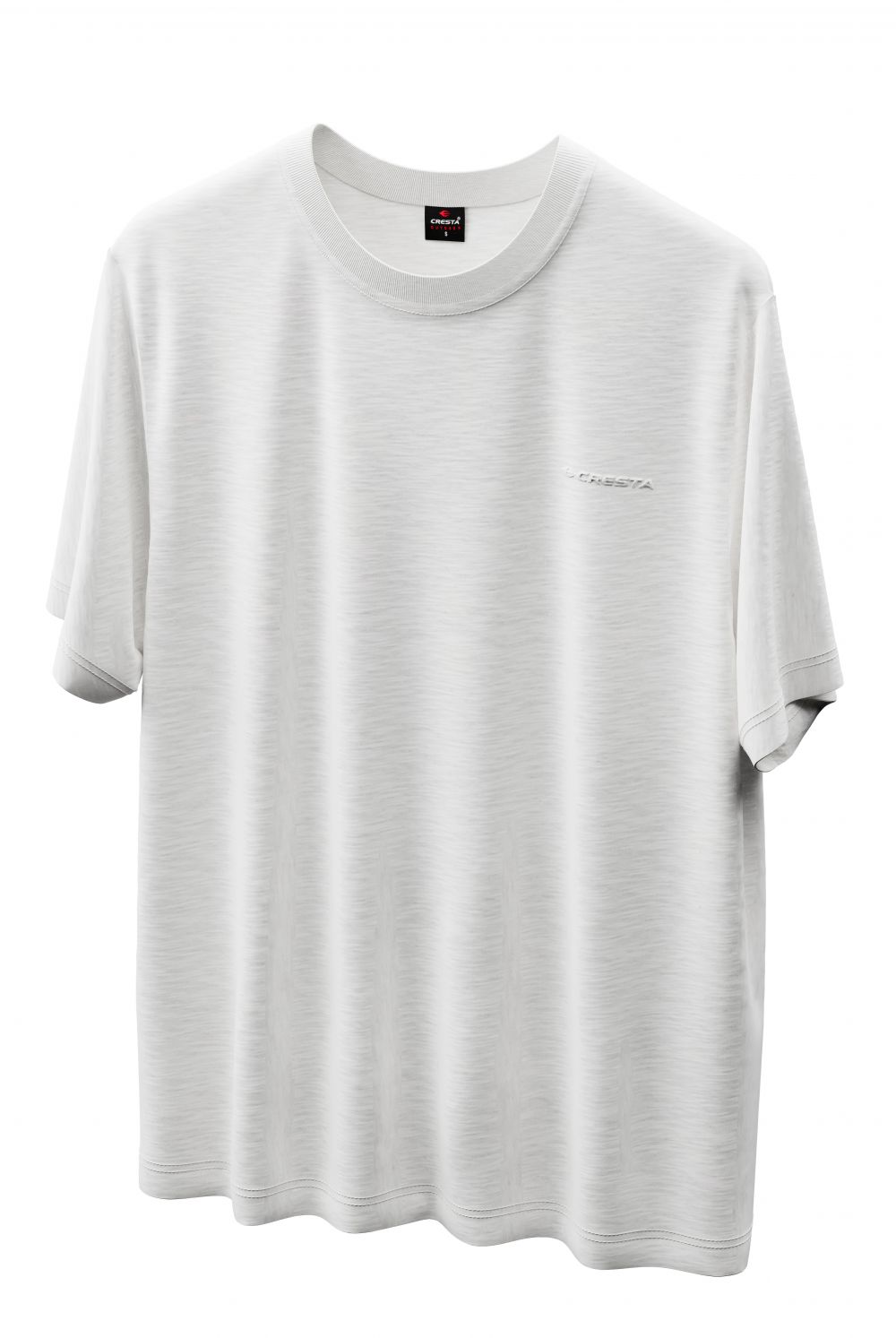 Cresta Bisiklet Yaka Unisex Basic T-shirt