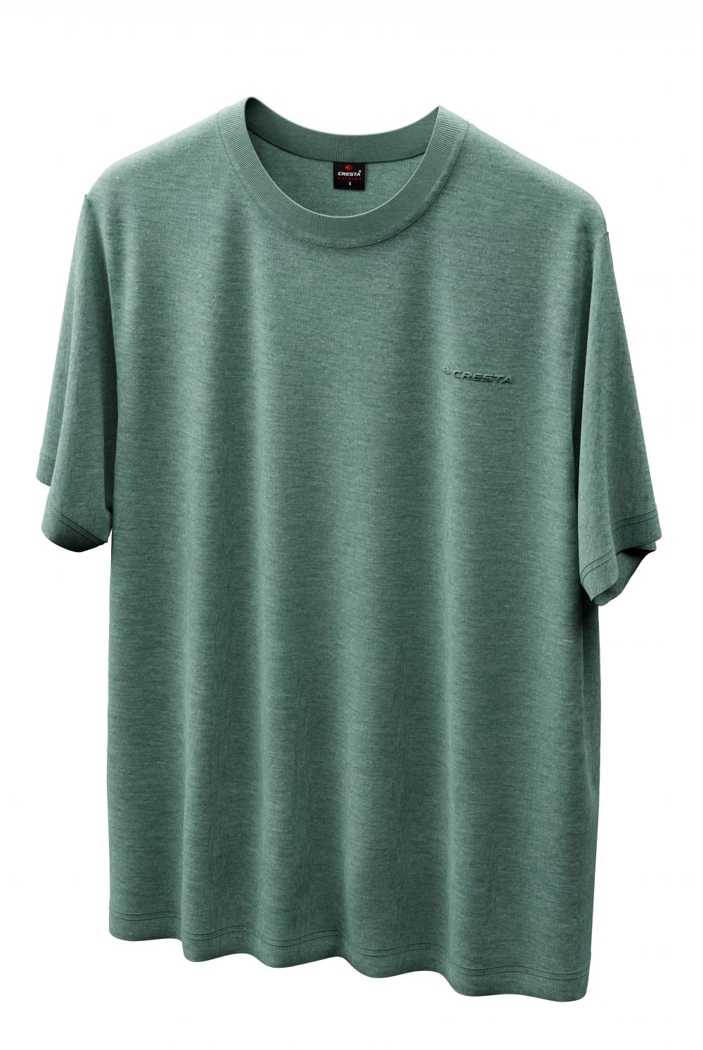 Cresta Bisiklet Yaka Unisex Basic T-shirt