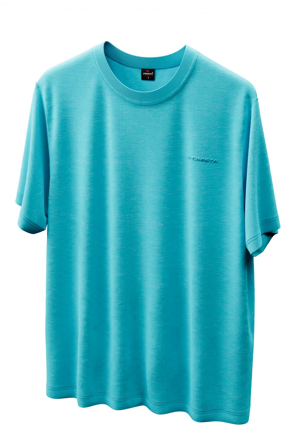 Cresta Bisiklet Yaka Unisex Basic T-shirt