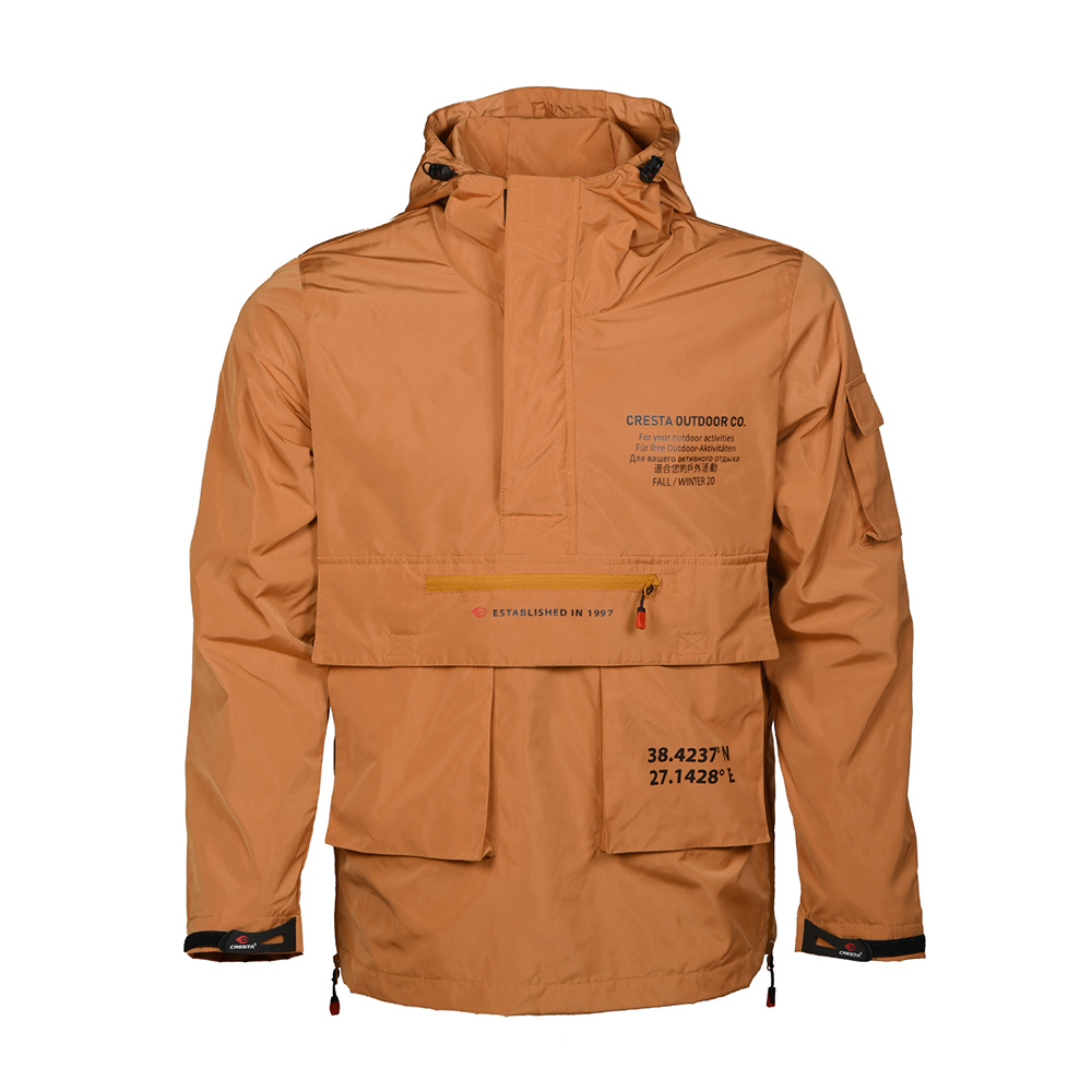 Half Zip Hooded Ultra Windbreaker