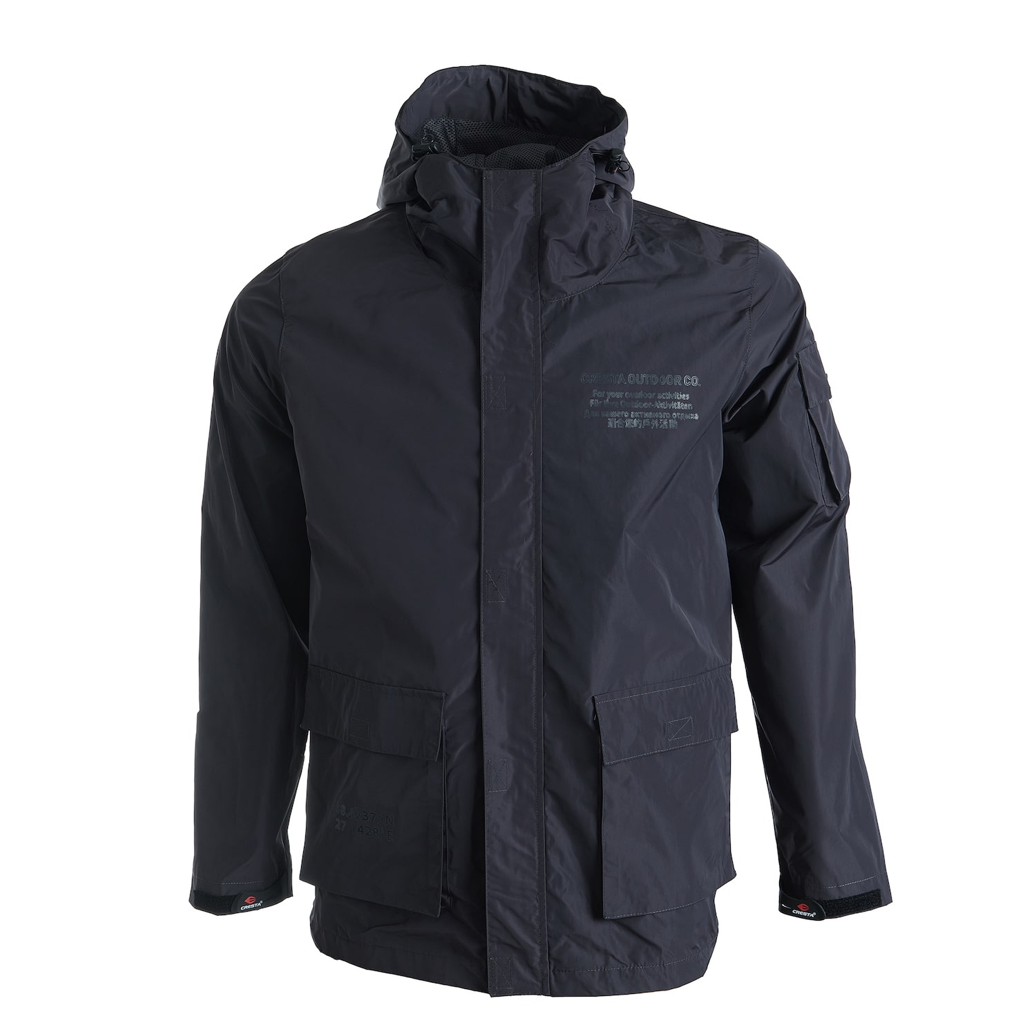  Cresta Outdoor Explorer - Parka impermeable con capucha para  hombre, S : Ropa, Zapatos y Joyería