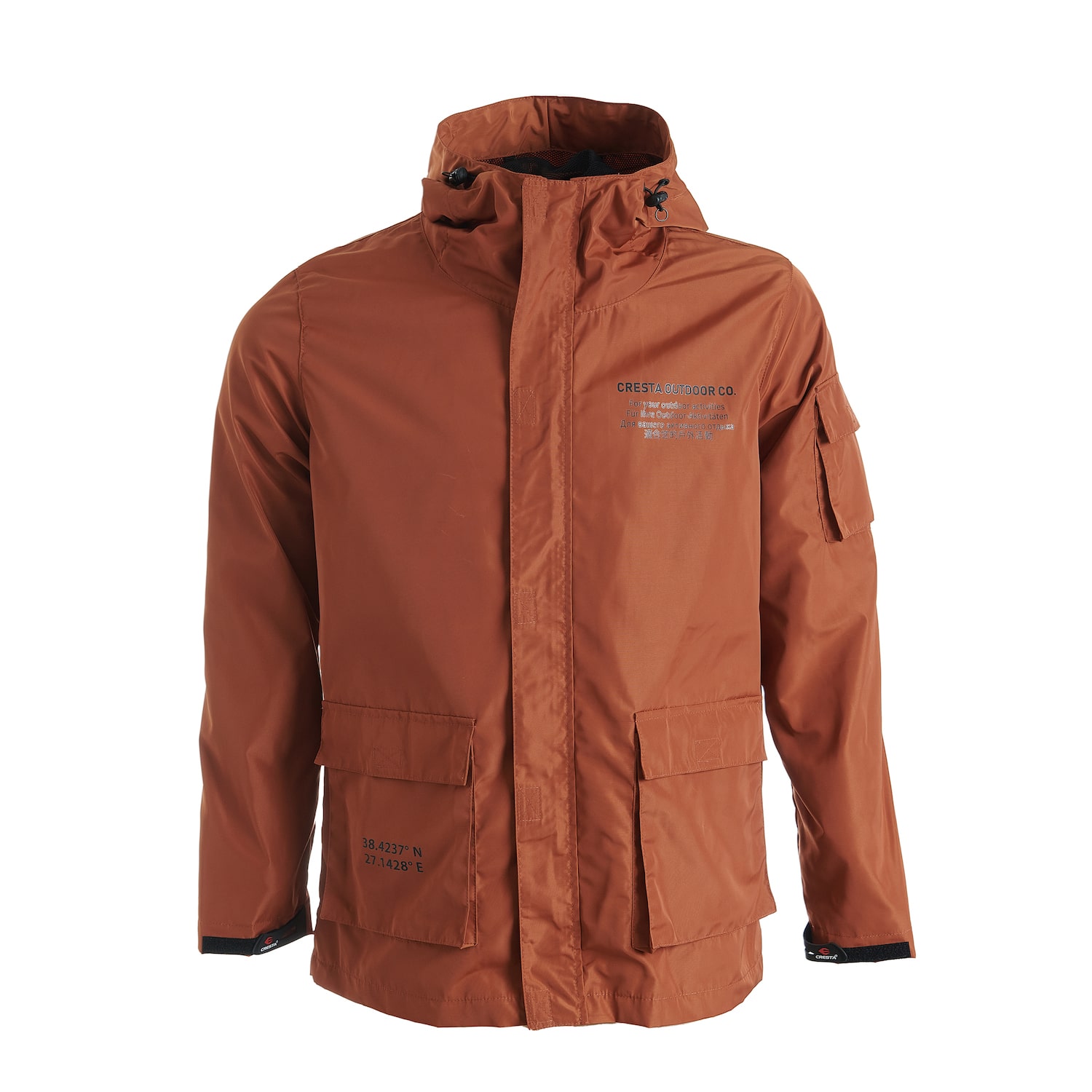 Full Zip Hooded Ultra™ Windbreaker / Raincoat