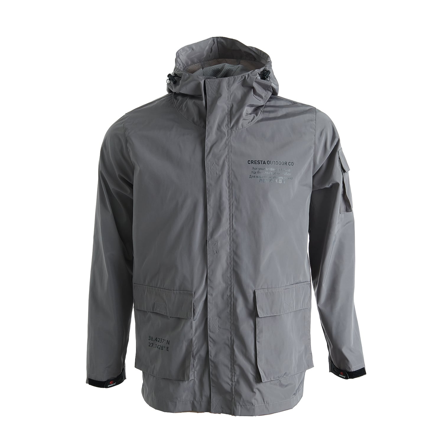 Full Zip Hooded Ultra™ Windbreaker / Raincoat