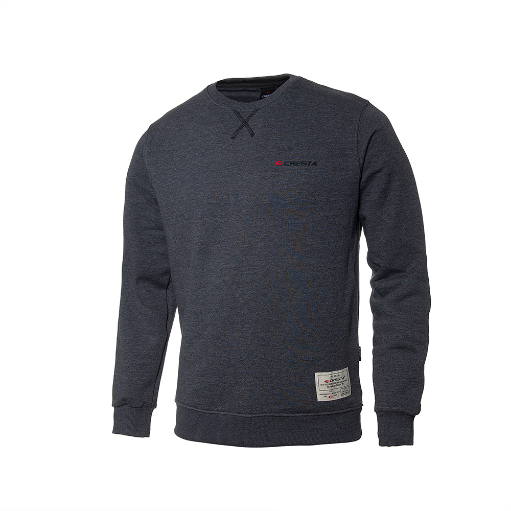 Bisiklet Yaka Basic Sweatshirt