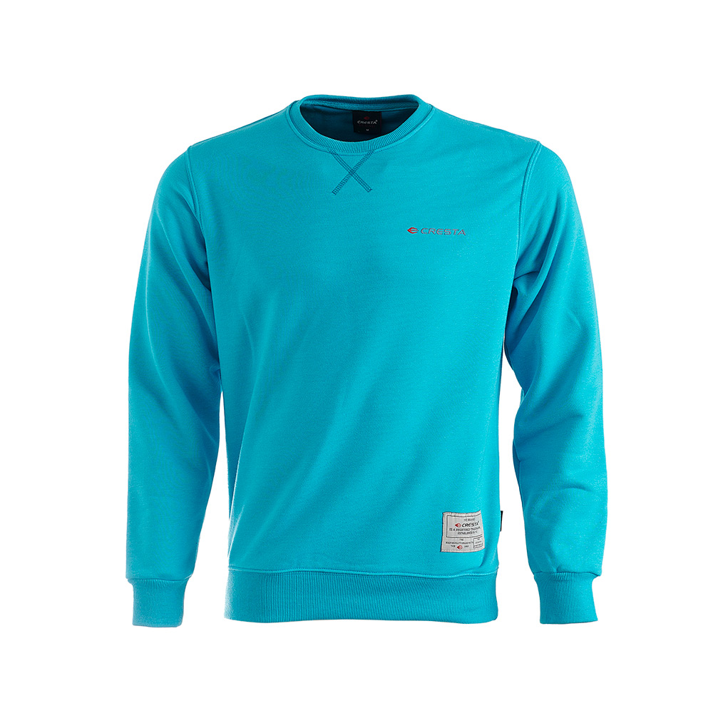 Bisiklet Yaka Basic Sweatshirt