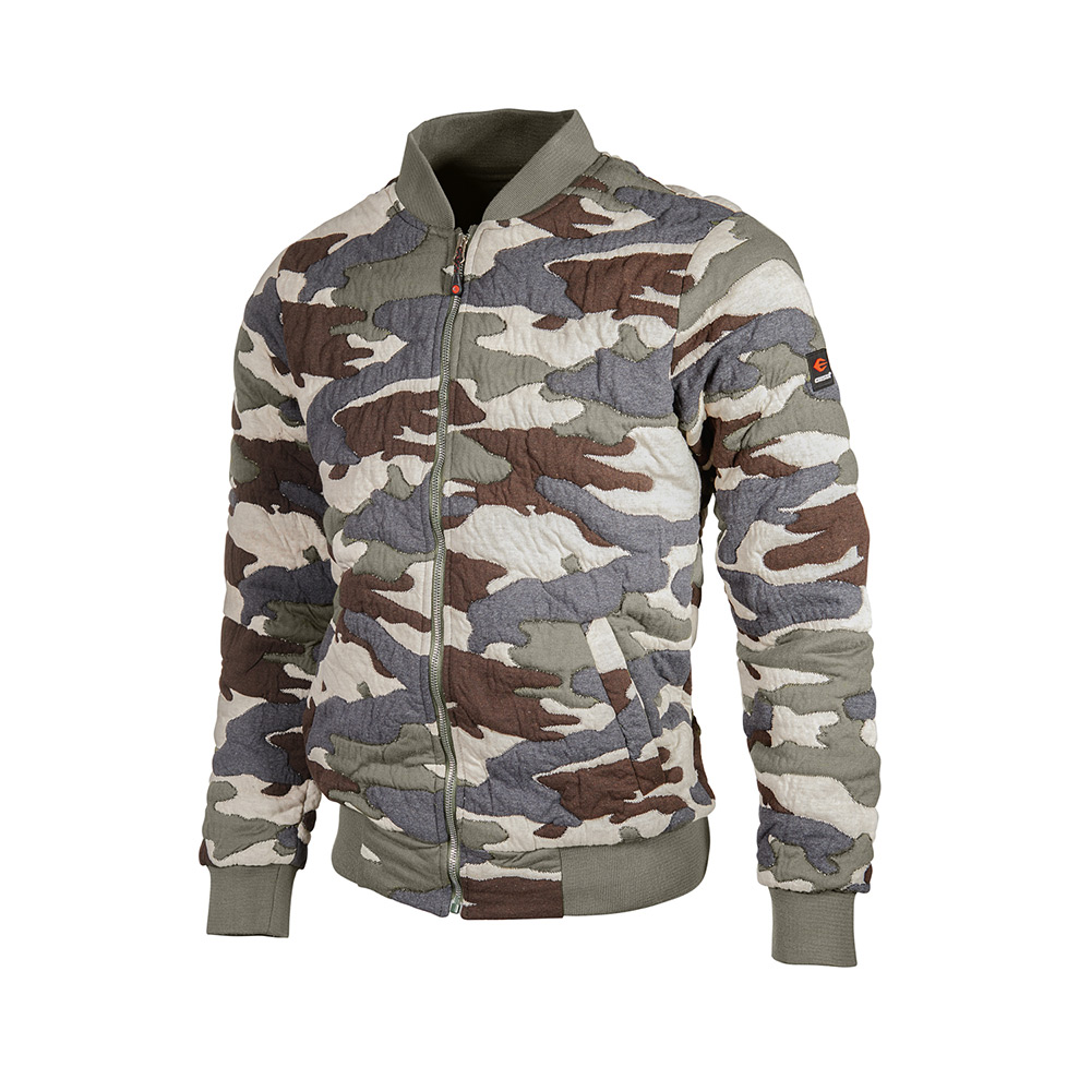 Camouflage Bomber Jacket