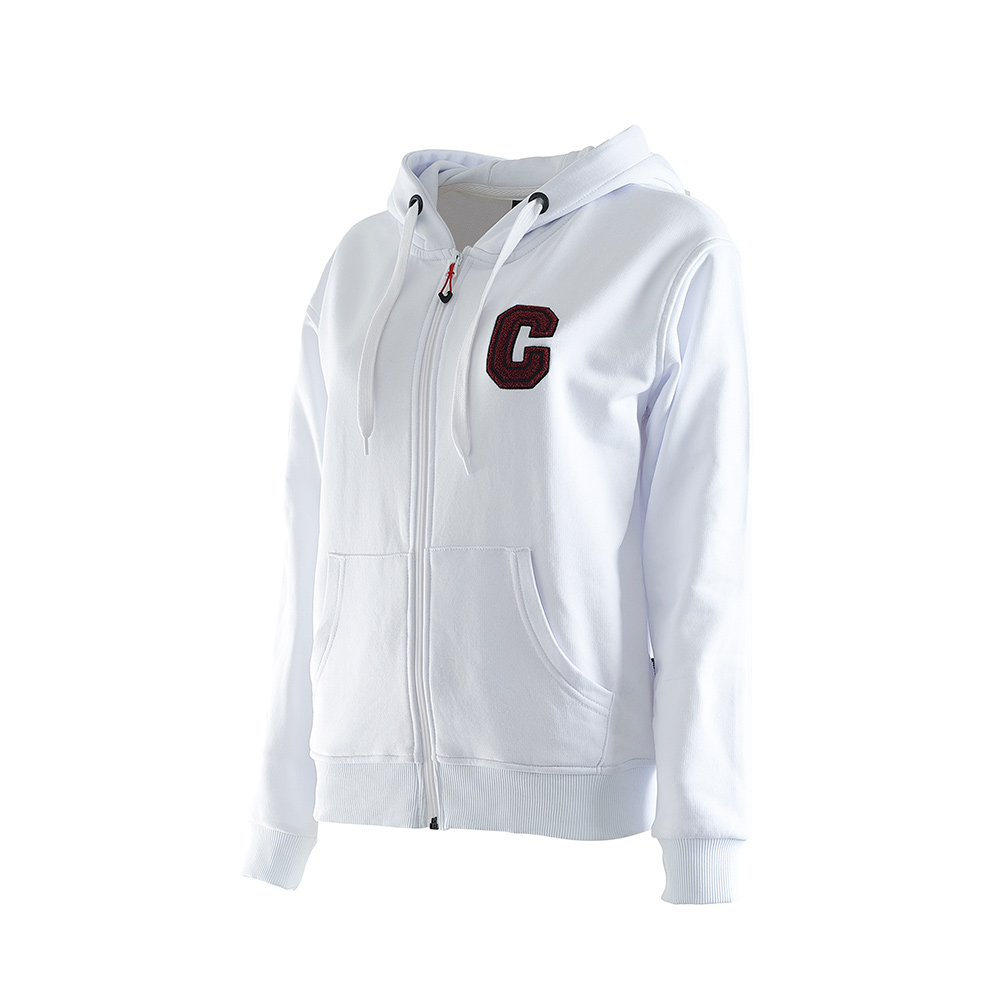 Women's Full Zip Hooded Sweatshirt - College Collection