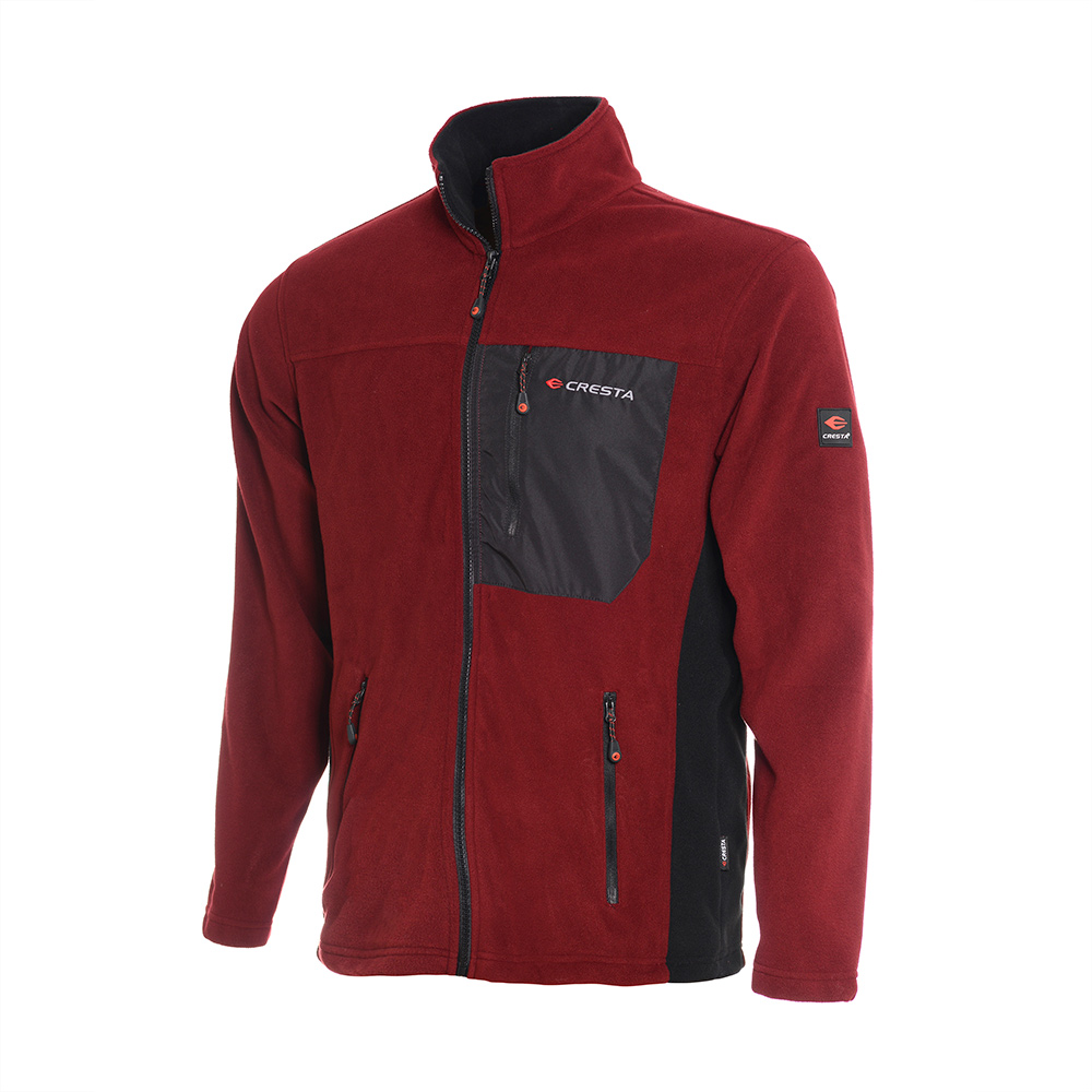 Full Zip Two Coloured Micro Fleece Jacket