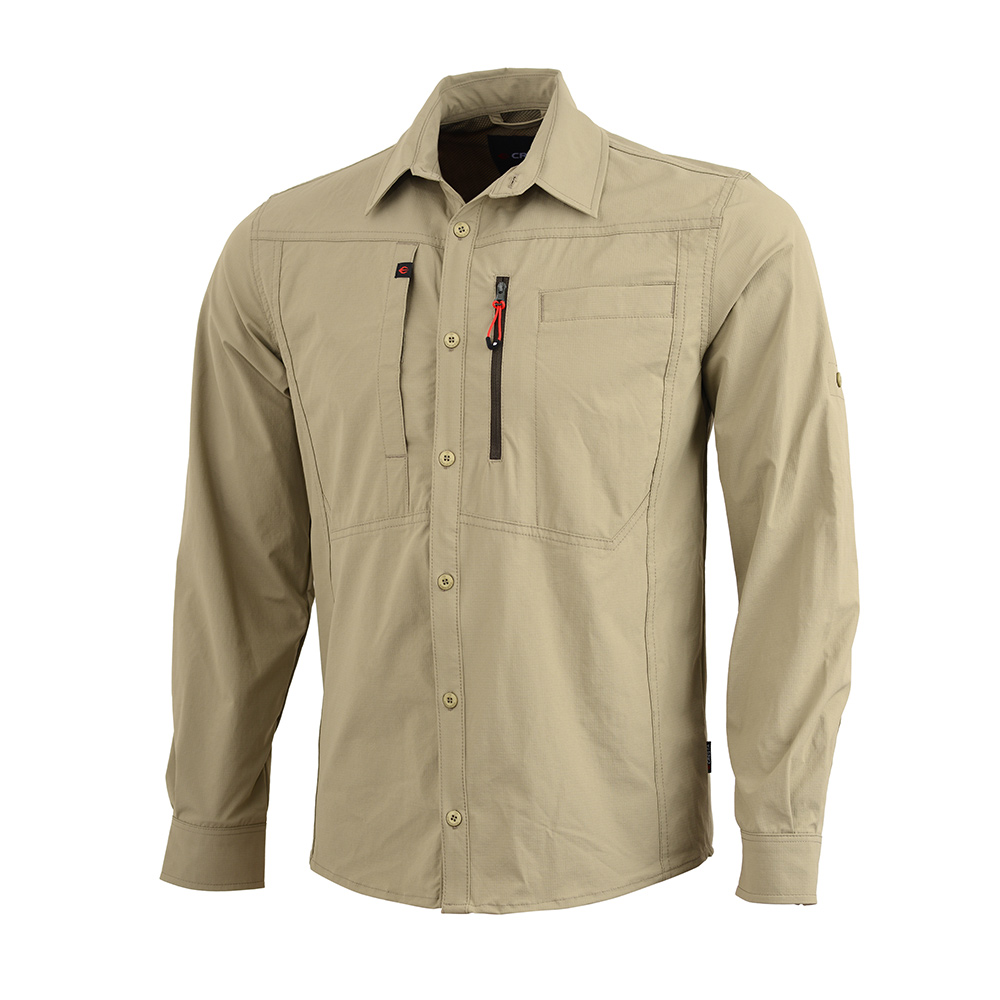 Long Sleeve Button-Down Outdoor Shirt