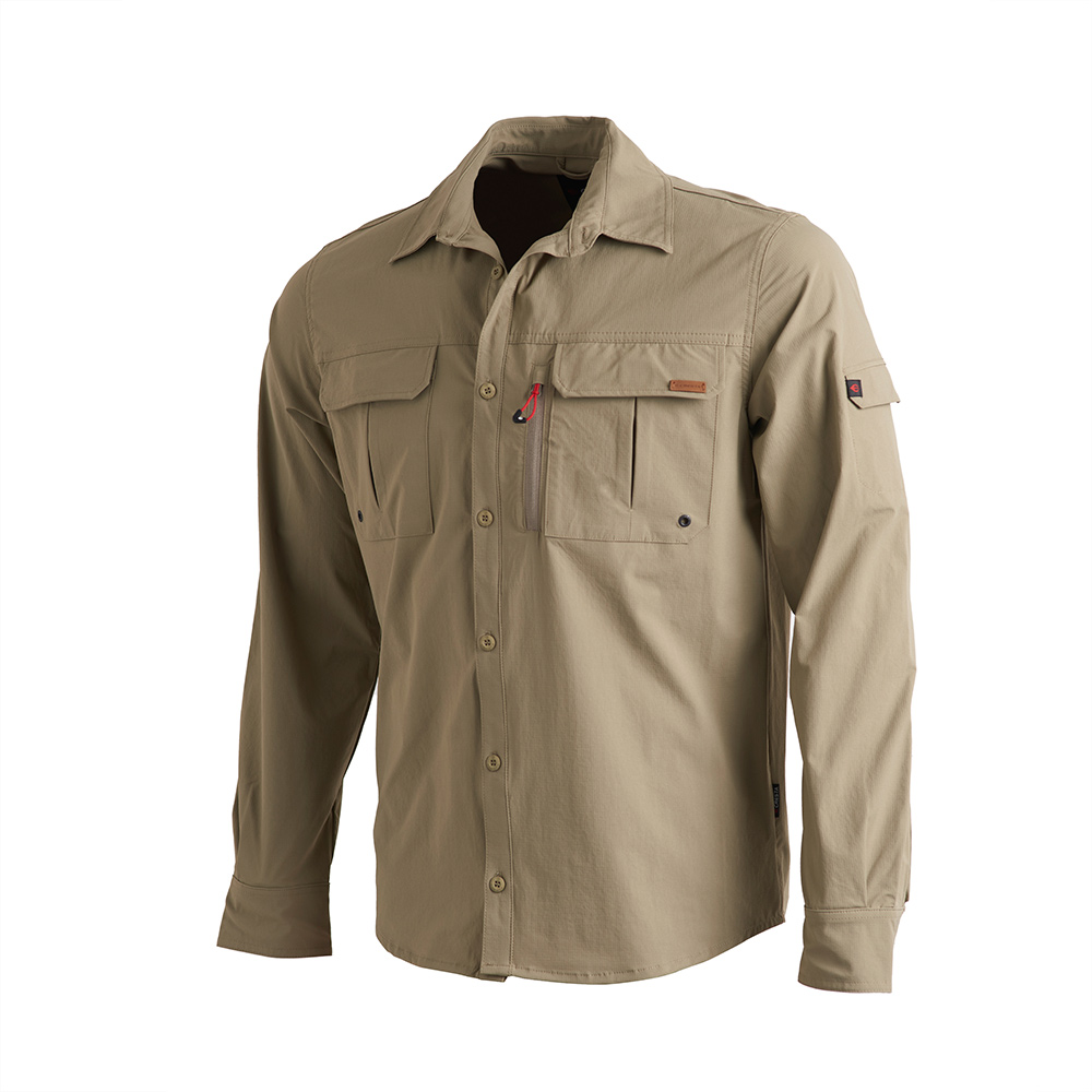 Long Sleeve Button-Down Outdoor Shirt