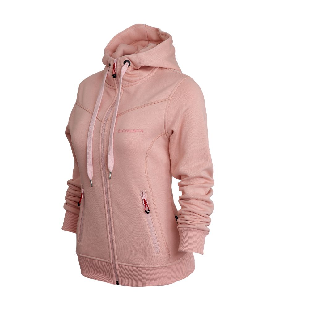 Tam Fermuarlı Kapüşonlu Sweatshirt