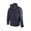 Kaplamalı ve Kapüşonlu Desenli Softshell Ceket