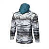 Kapüşonlu Batik Desenli Parka