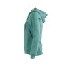 Tam Fermuarlı Kapüşonlu Sweatshirt