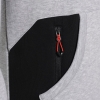 Çift Renkli Kapüşonlu Erkek Sweatshirt