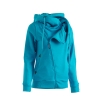 Çapraz Tam Fermuarlı Kapüşonlu Sweatshirt