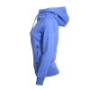 Çapraz Tam Fermuarlı Kapüşonlu Sweatshirt