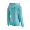 Çapraz Tam Fermuarlı Kapüşonlu Sweatshirt