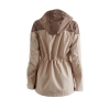 Su İtici Kapüşonlu Trench Coat
