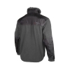 Coated and Hidden Hooded Fleece Jacket