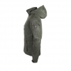 Camouflage Printed Hooded Softshell Jacket